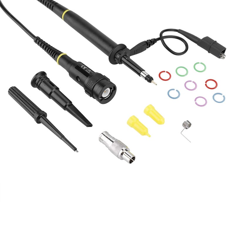 BNC Oscilloscope Probe 250MHz 100 1 Attenuation Detachable Hook Tip 2KV - Image 5