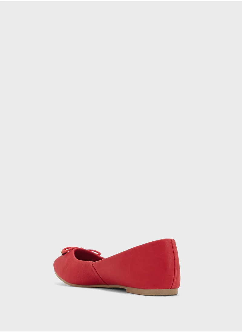 جينجر Classic Ballerina With Bow
