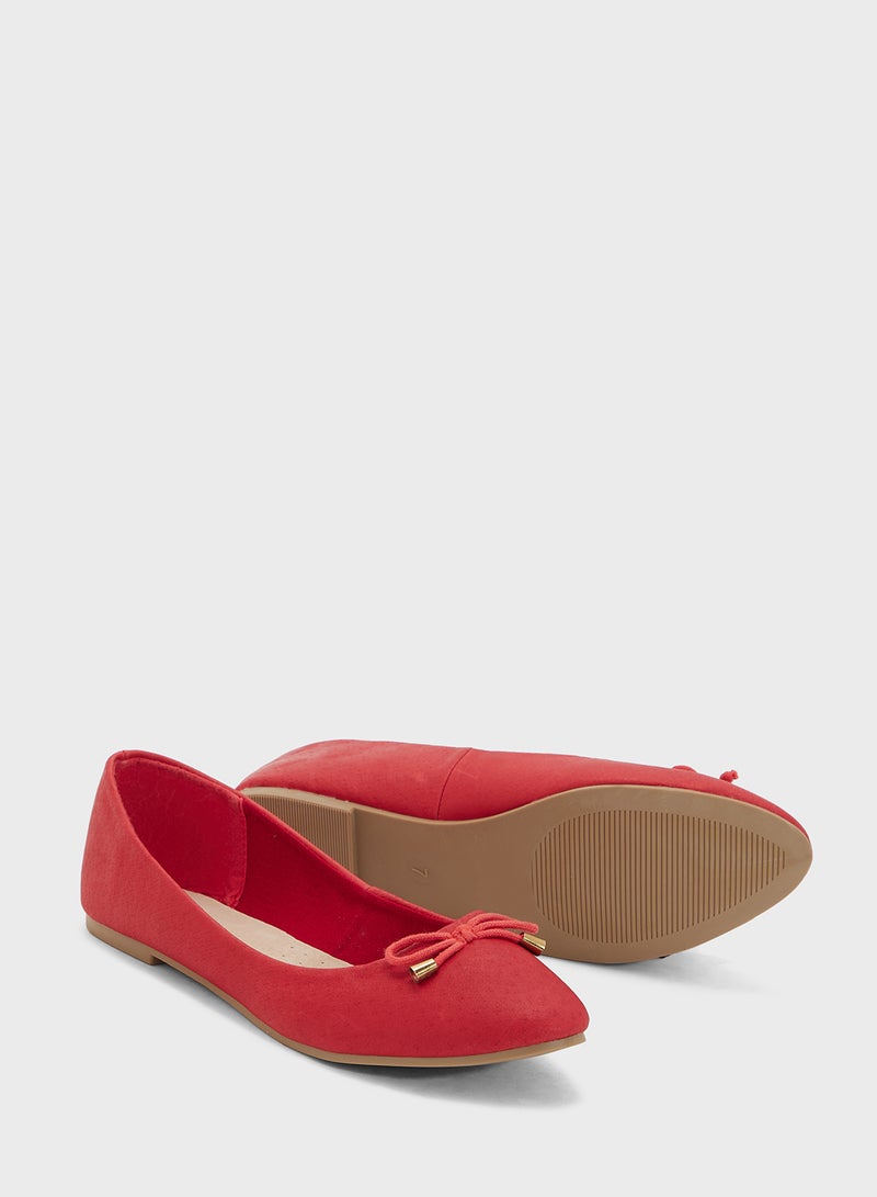 Ginger Classic Ballerina With Bow  - Image 3