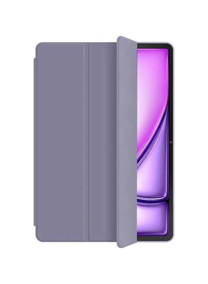 general Case for iPad Air 13-inch (M2) 2024, Supports Pencil Pro/Pencil, Slim Three-fold Bracket Protective Cover, Soft Silicone Smart Flip Tablet Case, Automatic Wake/Sleep