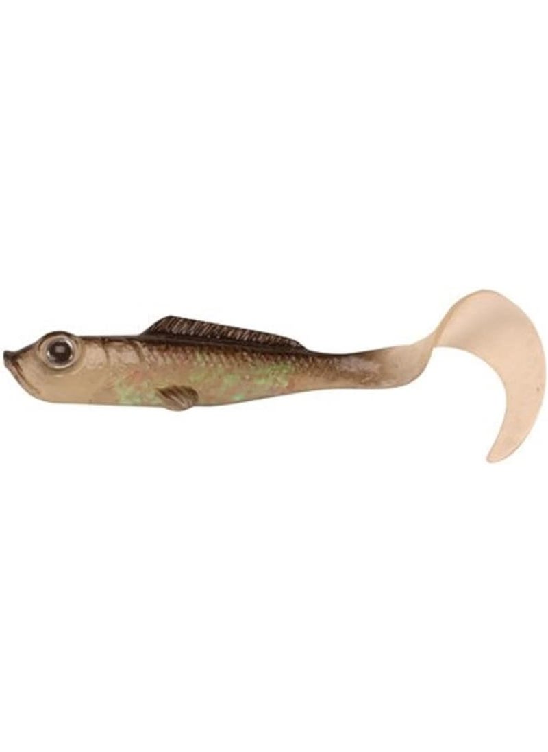 Berkley Berkley PowerBait Power Minnow GrubBlack Shad 3 6 Count 