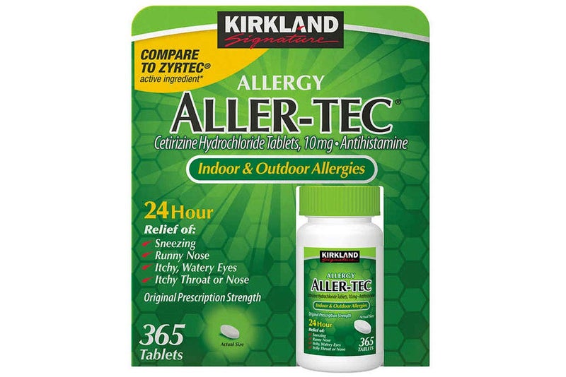 Kirkland أقراص كيركلاند سيغنيتشر ألر-تيك سيتيريزين هيدروكلوريد، 10 ملغ، 365 حبة - Image 1
