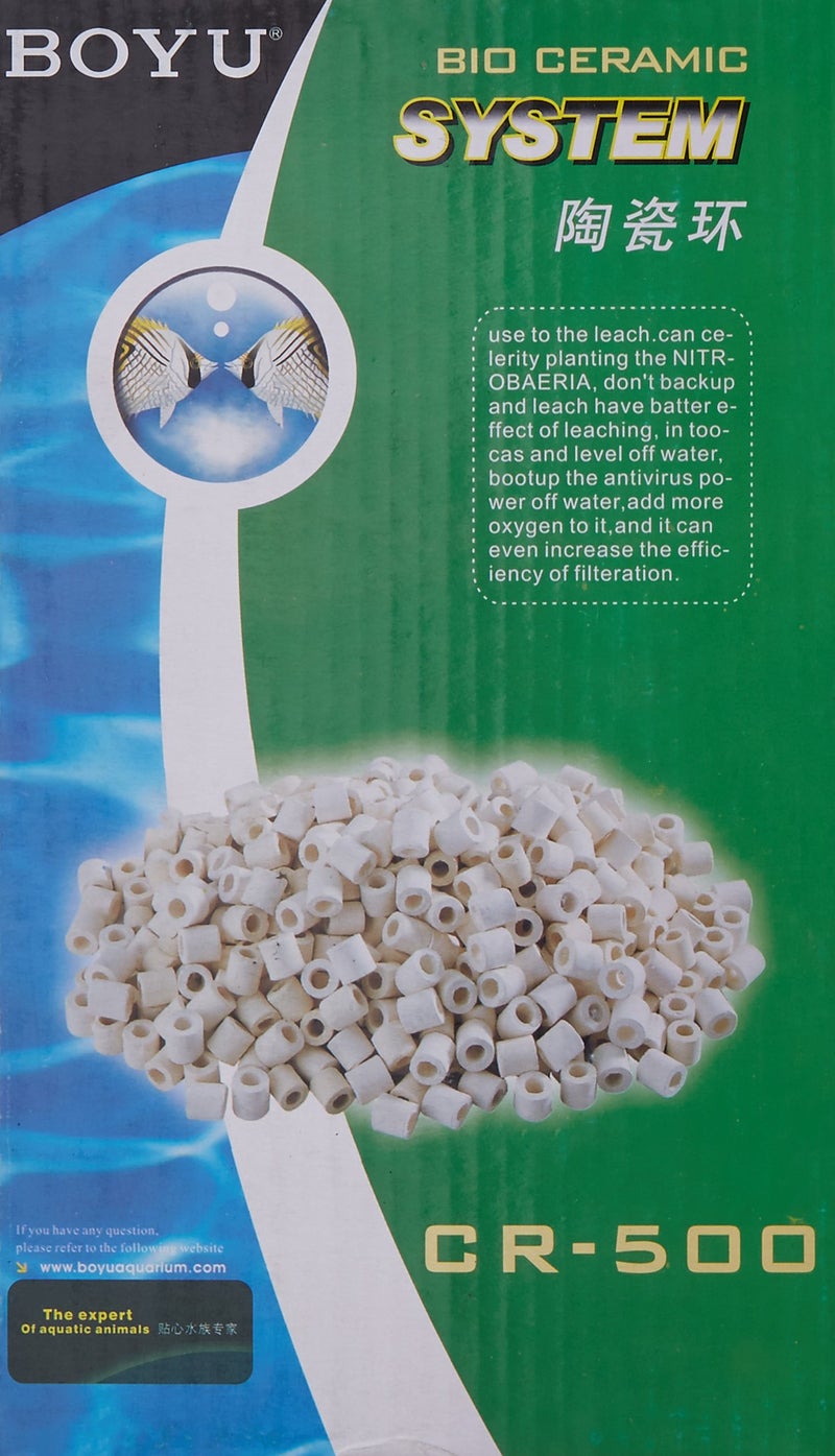 Boyu CR-500 Adi Aquarium Filter Bio Medias, White, 1 Count (Pack of 1) - Image 3