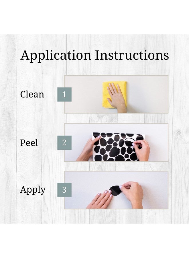 WALL PALZ Decalcomania Irregular Black Dots Wall Decals - Set of 216 Small Dalmation Dot Wall Stickers for Classroom Bedroom Living Room Nursery Bathroom Decor Removable Peel and Stick Indoor Wall Decor - Image 5