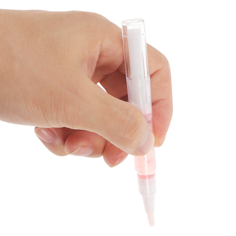 💄 قلم زيت العناية بالقصرة 10 قطع للنساء لترطيب القصرة المتشققة ألوان متنوعة للاستخدام اليومي - Image 2