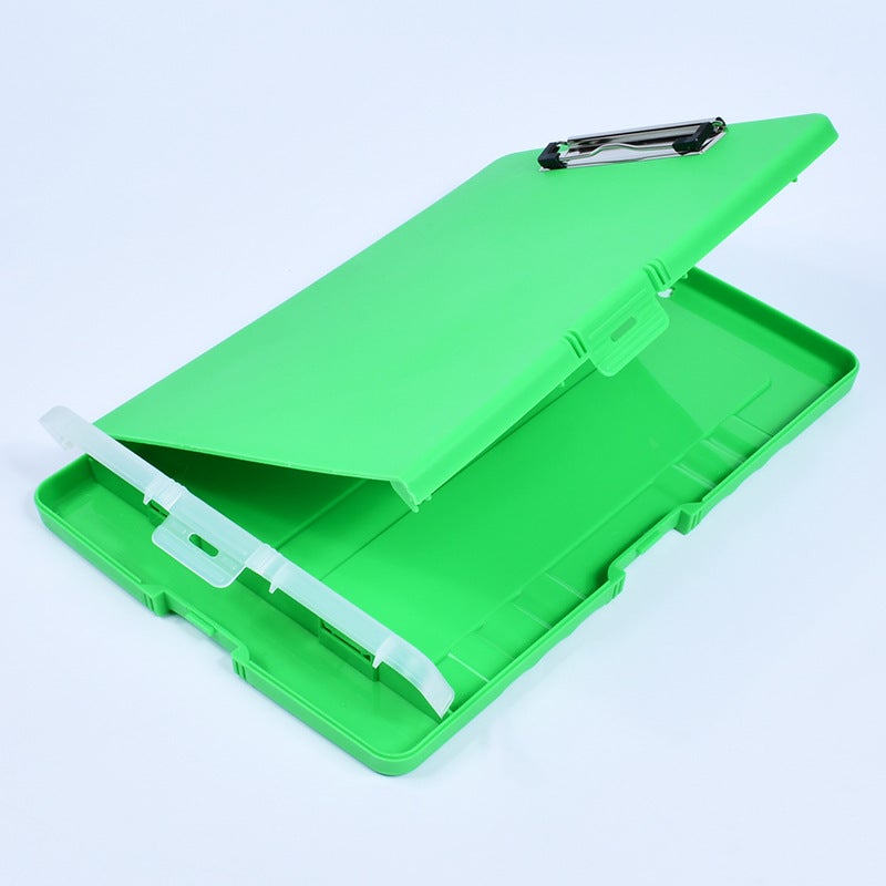 Multi-Functional Folder With Pen Slot Writing Pad Large Capacity Test Paper Data Storage Box Office Learning File Box - Image 1