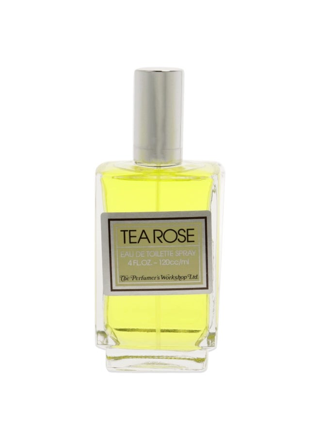 Perfumers Workshop Tea Rose by Perfumer's Workshop for Women - 4 Ounce EDT Spray  - Image 2