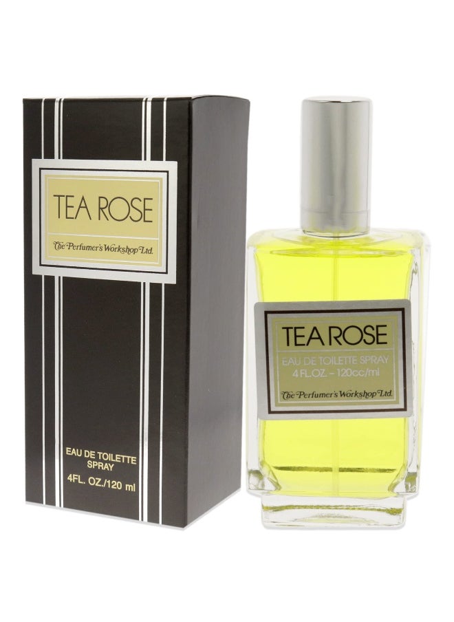 Perfumers Workshop Tea Rose by Perfumer's Workshop for Women - 4 Ounce EDT Spray  - Image 3