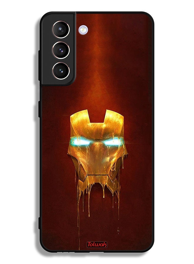 Tolwak Samsung Galaxy S21 Plus 5G Protective Case Cover Iron Man Marvel Comics - Image 3