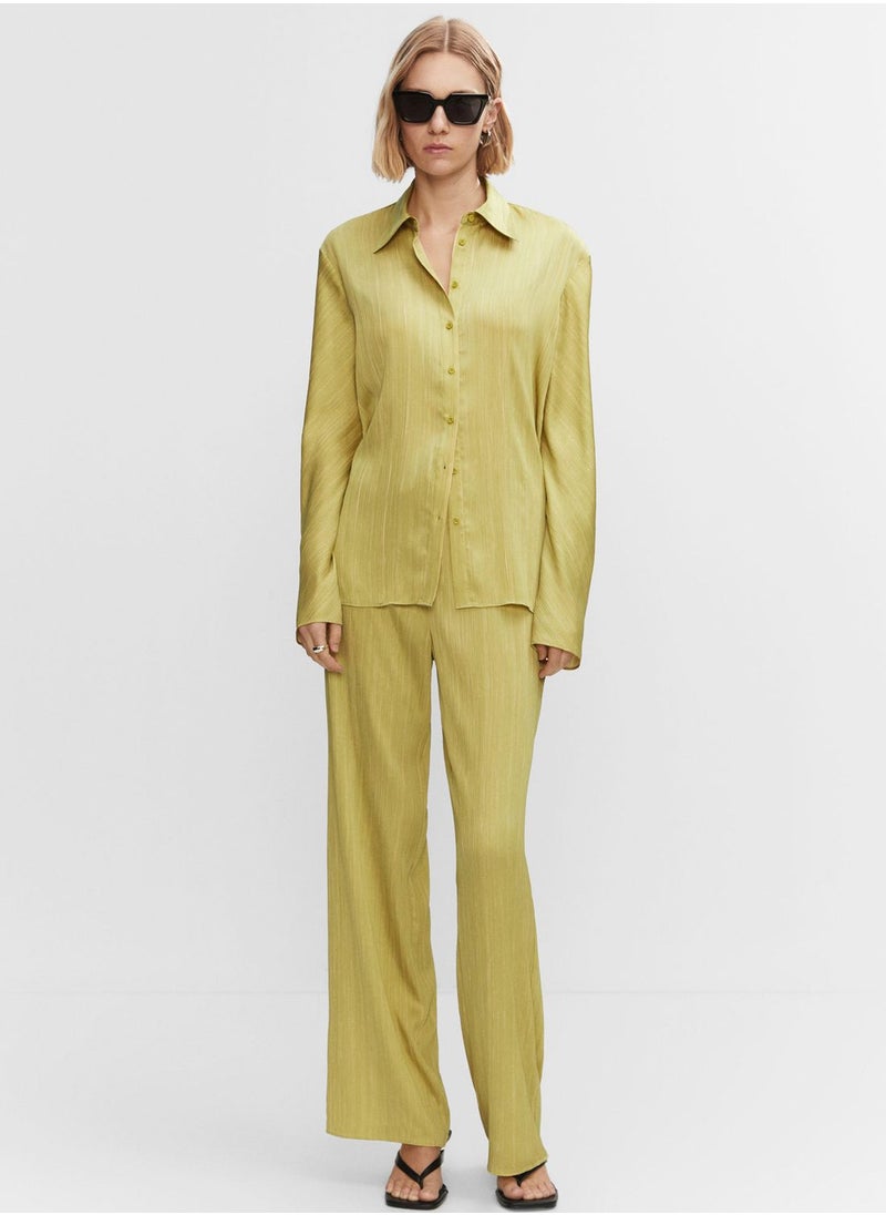 MANGO - High Waist Pants - Image 1