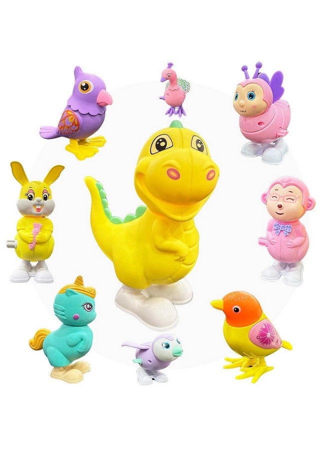 Wembley 3 Pcs Jumping Bird Wind Up Toys Key Operated Colorful Bird Toys For Kids 6 Months To 3 Years Old Crawling Walking Moving For Toddlers - Multicolored - Image 1
