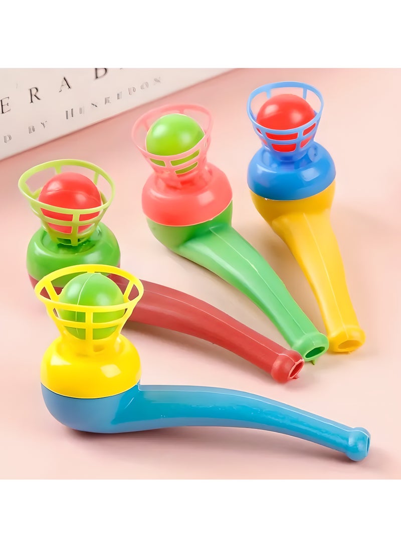 LIXADA 4pcs Colorful PipeBall Toys for Boys & Girls - Floating Plastic Sports Ball Game for Parties, Multi-Color Random Assortment, Fun Outdoor Activity, Party Favor|Vibrant Party Toys|Durable Plastic Toys, Ideal Birthday Gift for kids Aged 3+ (Random Color) - Image 5