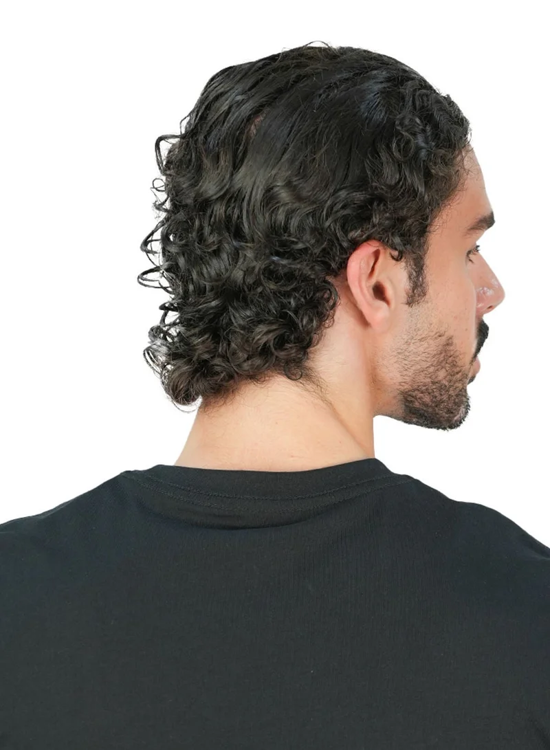 GIORDANO  Men’s Slim Cotton Crew Neck Message Print Tee for Men | Best Price UAE