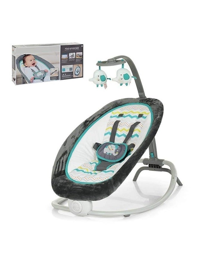 Arababy Lightweight Baby Rocker Adjustable Chair For Newborn To Toddler With Musical Toys  - Image 2