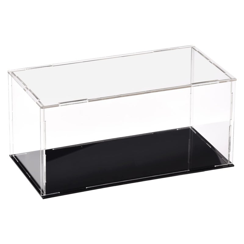 uxcell Acrylic Clear Display Case Box Dustproof Protection Showcase Cube Collectibles Show Box 79x39x39inch - Image 2