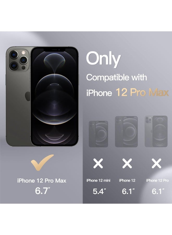 iPhone 12 Pro Max Case Silicone Kickstand Finger Grip Cover For iPhone 12 Pro Max Flexible Soft Ultra-Thin Lightweight Case For iPhone 12 Pro Max 6.7-inch - Image 2