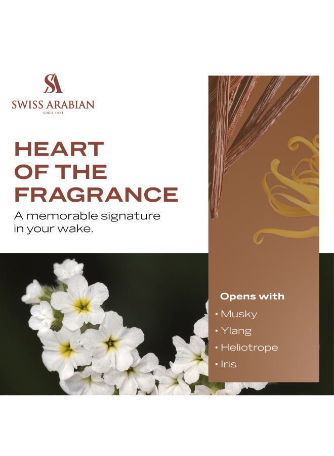 SWISS ARABIAN Musk 74 Poudre Extrait de Parfum, 50ml, Premium Quality Perfume, Unisex Fragrance, Musky, Floral, Powdery Scent with Aldehydic Notes, Luxurious Blend Perfume for Women and Men - Image 4