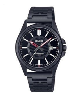 CASIO Casio Men's Watch - MTP-E700B-1EVDF Black Dial, Black Band  - Image 1
