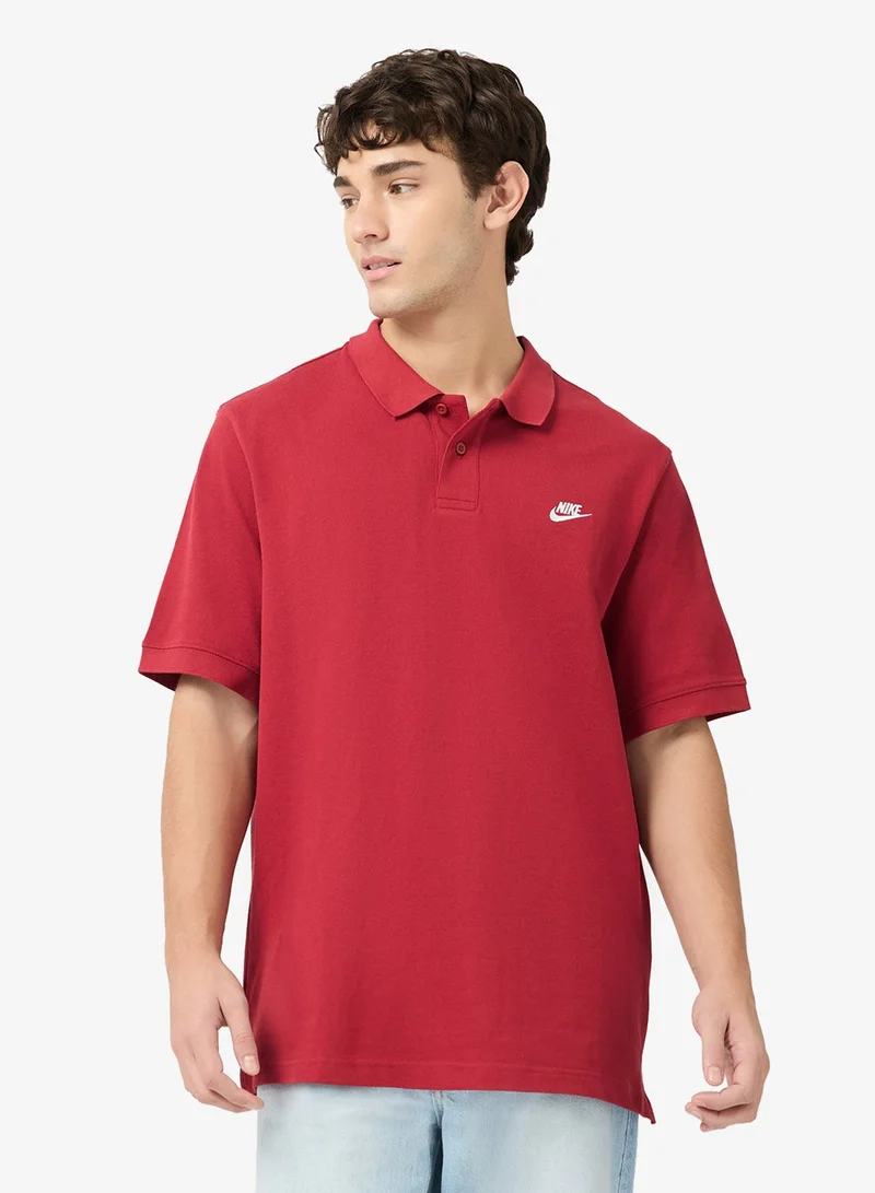 Club Logo Pique Polo