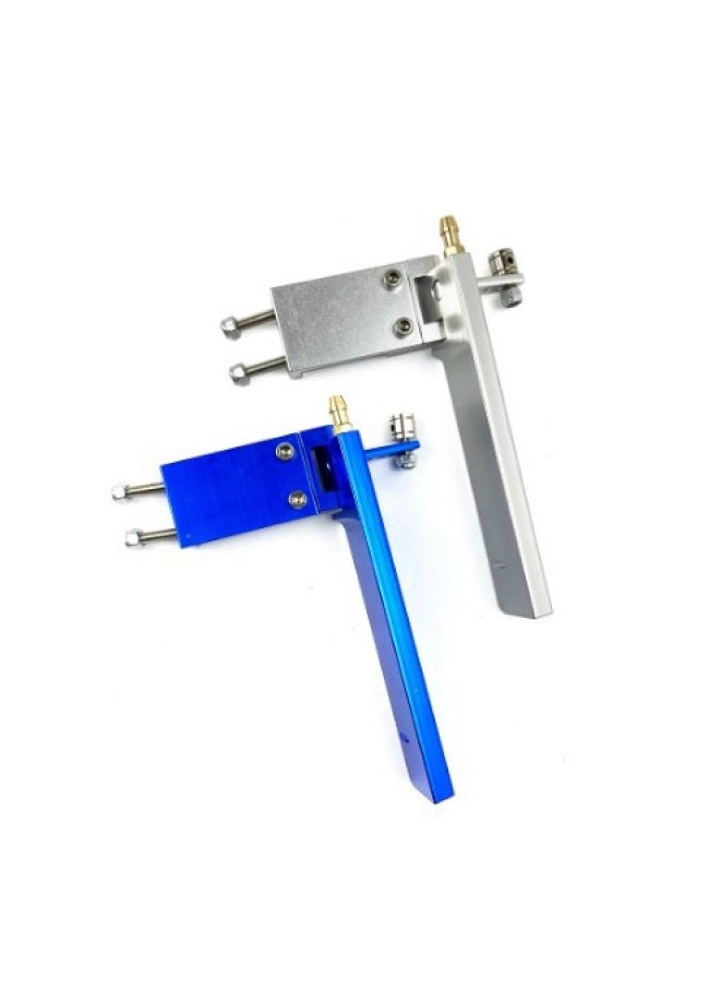 Generic - 95mm Water Absorption Rudder Ship Model With Water Absorption Device Rudder Aluminum Alloy Electric Ship Methanol Marine Water Absorption Rudder-Color:White - Image 1