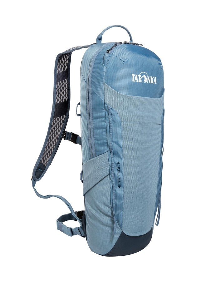 Tatonka Active Pack 10, Elemental Blue, Small and Lightweight Multifunctional Backpack for Outdoor Athletes - Image 1