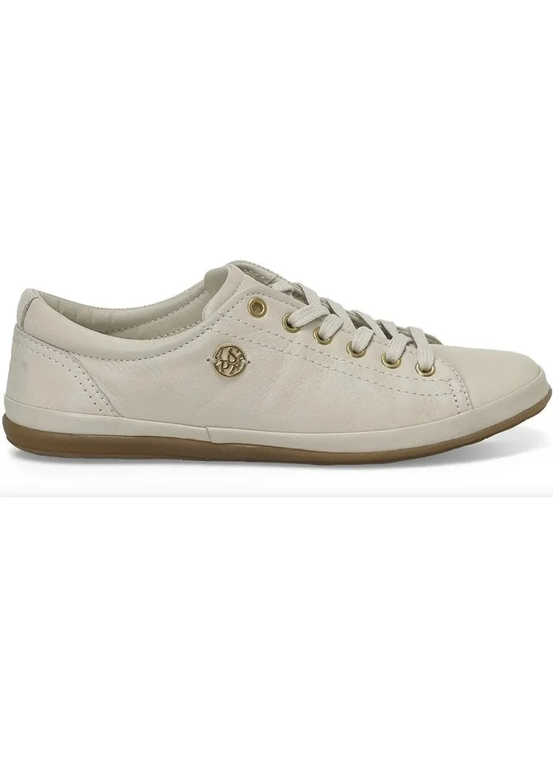 U.S. Polo Assn. BASE. Polo Assn. 4p Jojo 4fx Beige Women's Casual Sports Shoes