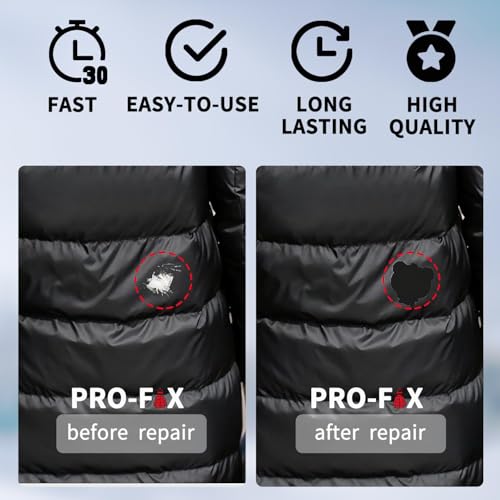 BdelrinQue 8PCS Down Jacket Repair Patches, Self Adhesive Fabric Repair Patches for Jackets, Clothes, Down Jacket, Waterproof Round Oval Stick on Tape for Coat Clothing Tent Sleeping Bags Ski Pants Holes - Image 3