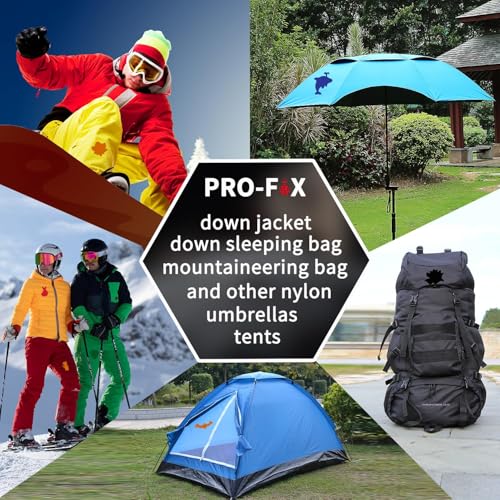 BdelrinQue 8PCS Down Jacket Repair Patches, Self Adhesive Fabric Repair Patches for Jackets, Clothes, Down Jacket, Waterproof Round Oval Stick on Tape for Coat Clothing Tent Sleeping Bags Ski Pants Holes - Image 5