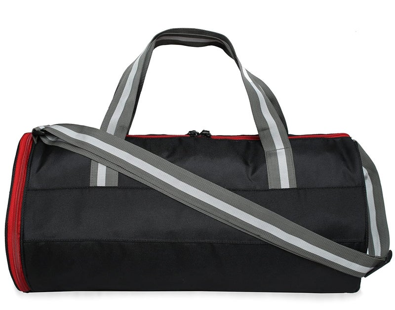 SFANE Polyester 23cms Duffle/Shoulder/Gym Bag for Men & Women with Separate Shoe Compartment (BG - 05 HALF LTSHOE COMPTT_Multicolor) - Image 4