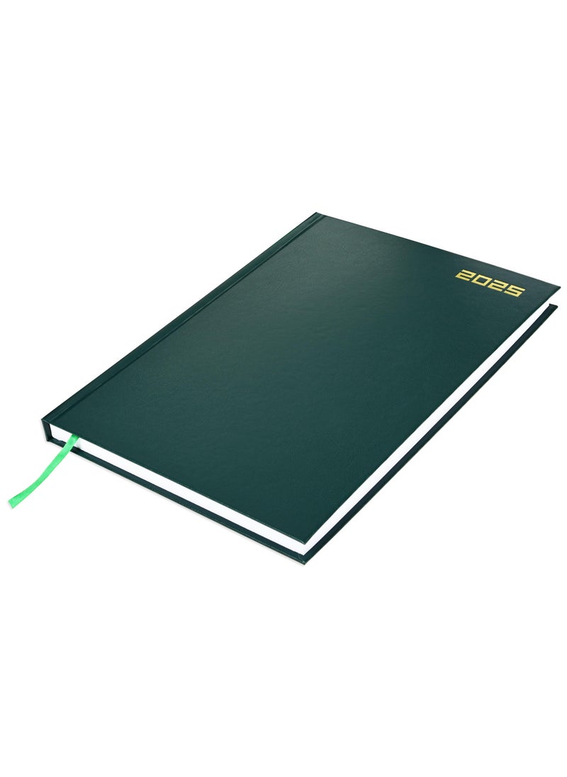FIS FIS Diary 2025 (English) Green, A4 - FSDI41E25GR  - Image 1