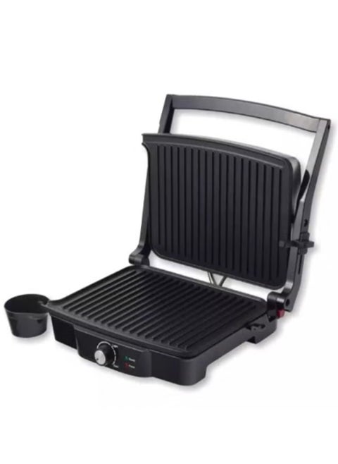 ITA-50017 Electric Grill, Open grill (180 degrees) for grilling all types of sandwiches. Possibility of using the tilted plate to press and prepare all types of sandwiches. Power: 2000 watts,