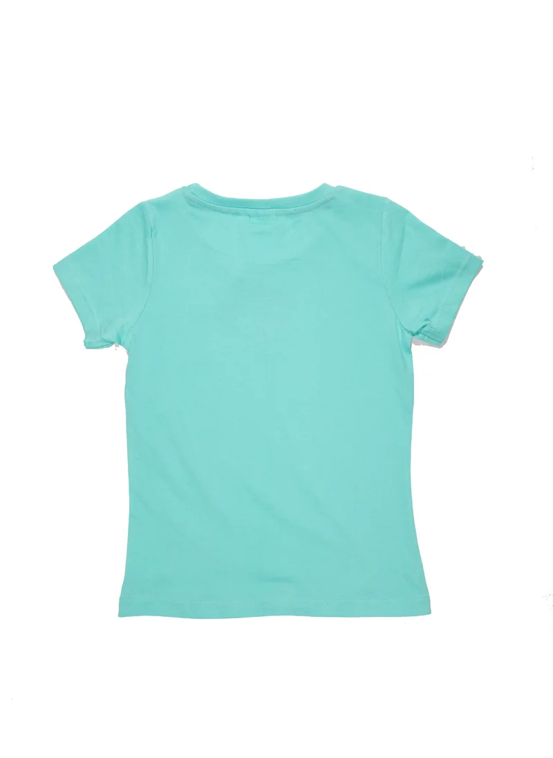 L.O.L. SURPRISE! Girls Lol Graphic T-Shirt, Turquoise,