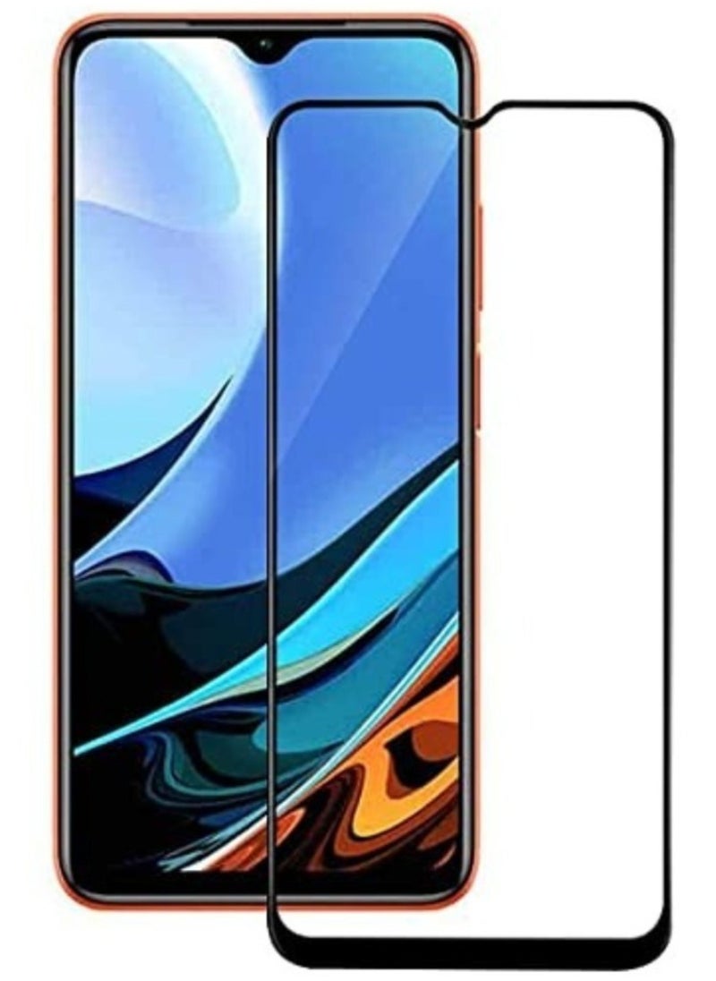 Raxoom Xiaomi Redmi 9 / Redmi 9A / Redmi 9C / Poco C3 Screen Protector Glass Tempered Full Glue Screen Guard - Image 1
