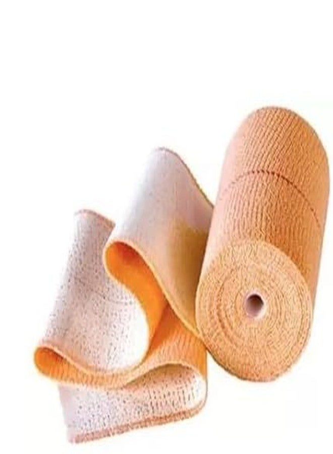MEDICARE Mediplast Elastic Adhesive Bandage, 10cm x 4/6m, Flesh Coloured, Pack of 1 - Image 5