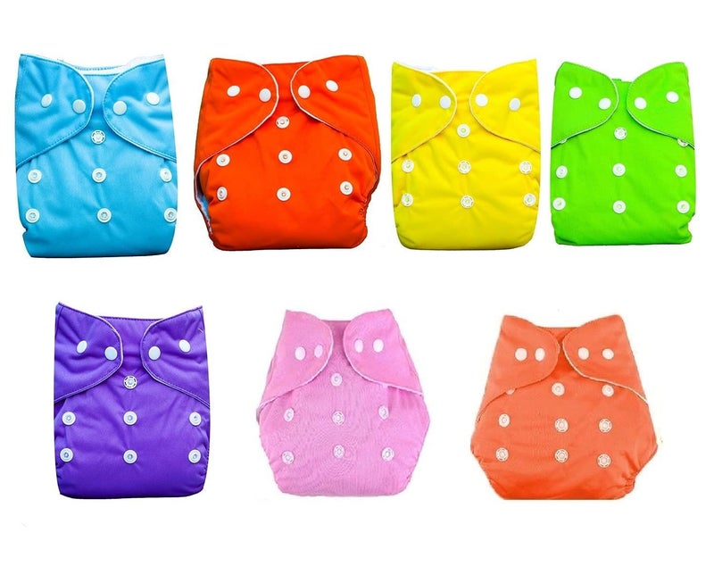 House Centre Multi-Use Washable Adjustable Cloth Diapers - Perfect Solution for New Moms - Image 1