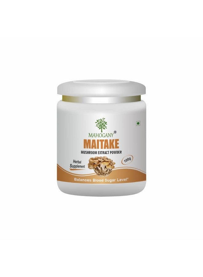 Mahogany Maitake Mushroom Extract Powder 100G - Image 1