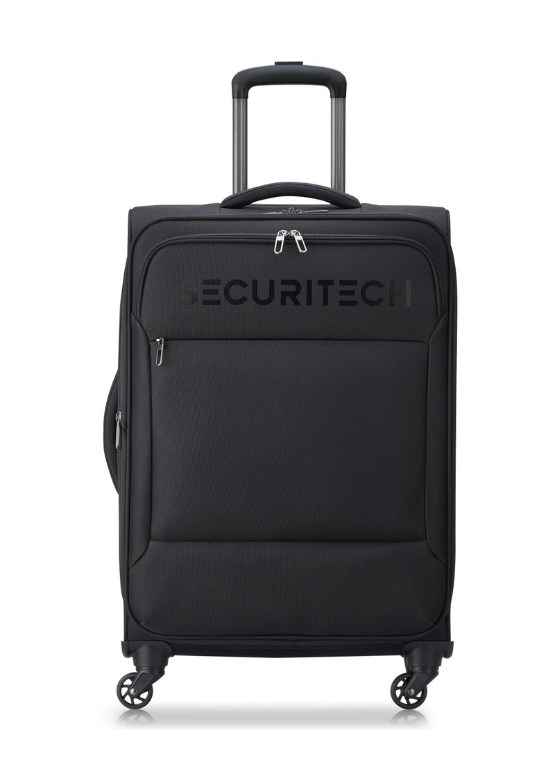DELSEY - Securitech Vanguard By Delsey Expendable Double wheel trolley 82cm Black Large - Image 1