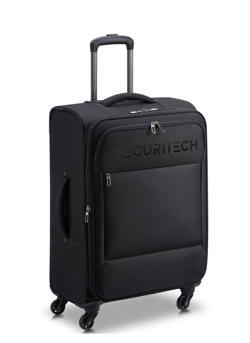 DELSEY - Securitech Vanguard By Delsey Expendable Double wheel trolley 82cm Black Large - Image 1