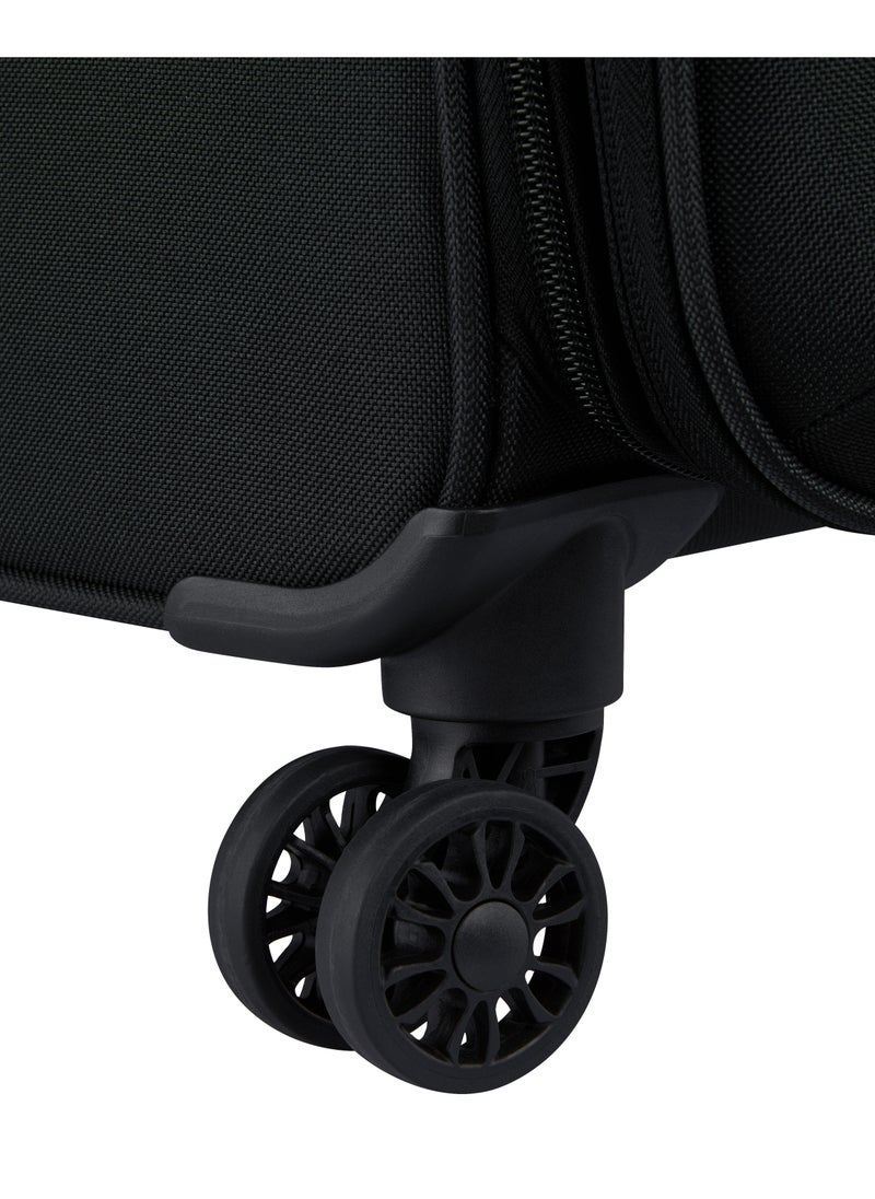 DELSEY - Securitech Vanguard By Delsey Expendable Double wheel trolley 82cm Black Large - Image 1