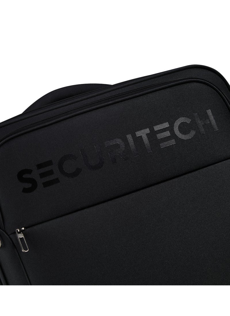 DELSEY - Securitech Vanguard By Delsey Expendable Double wheel trolley 82cm Black Large - Image 1