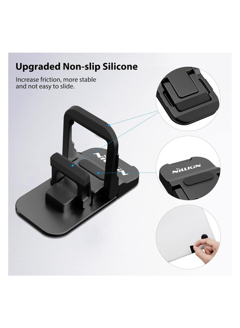 Nillkin Computer Keyboard Stand for Desk with 3 Adjustable Angles, Flip Keyboard Riser Feet for Most Keyboards, Laptop Stand for MacBook, Dell, HP and Other 10-17 Inches Laptop, Black  - Image 5