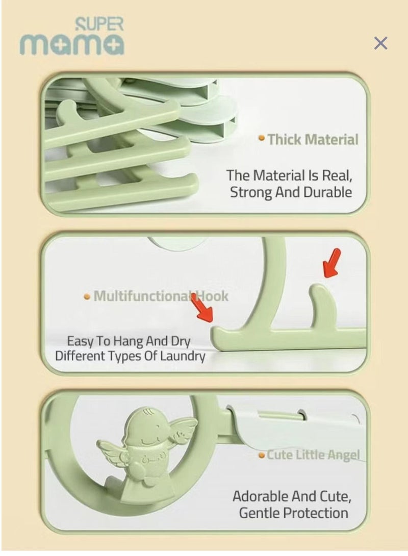 سوبر ماما طفل الملابس الداخلية شماعات الملابس الداخلية شماعات الملابس الداخلية - Image 4