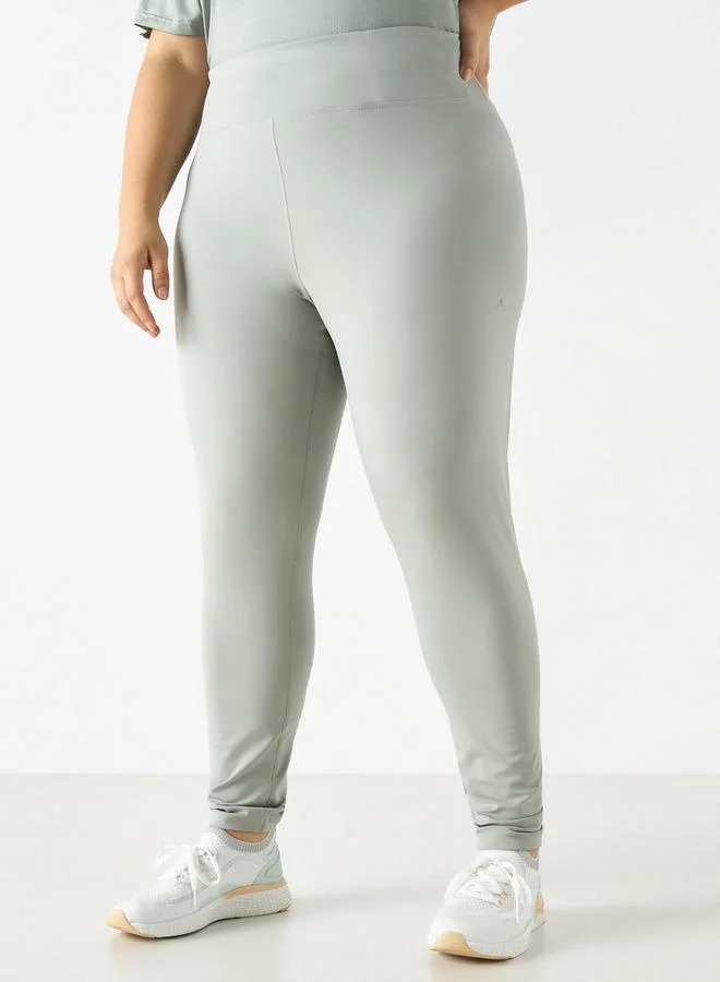 ADOT by Splash Leggings with Elasticated Waistband