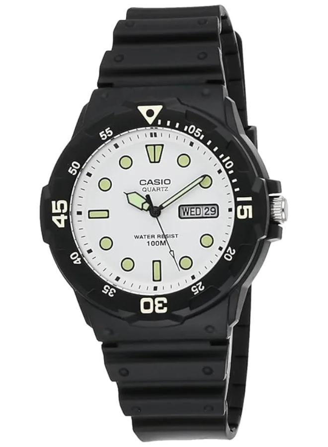 CASIO Men's Plastic Analog Watch MRW-200H-7EVDF - 44.6 mm