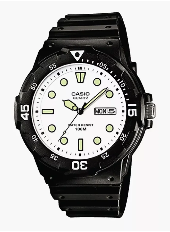 CASIO Men's Plastic Analog Watch MRW-200H-7EVDF - 44.6 mm
