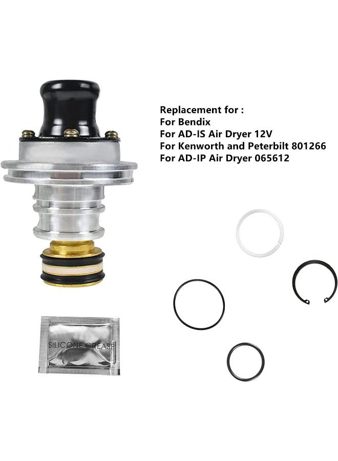 Czsmbt مجموعة صمامات تطهير Czsmbt عالية الضغط بديل لمجفف الهواء Bendix AD-IS 12V كينورث بيتر بيلت AD-IP 801266 065612 K022105 - Image 5