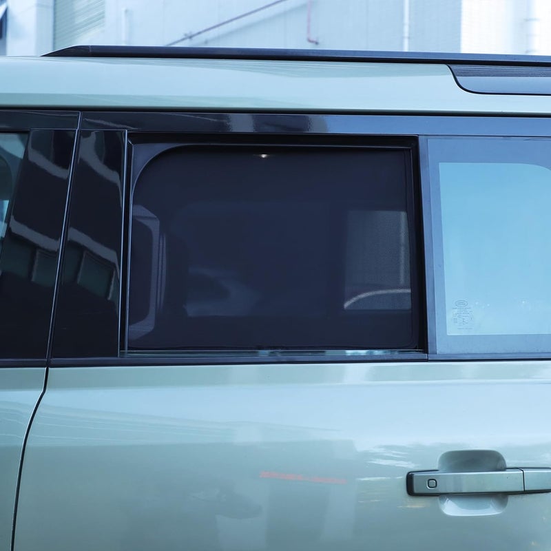 PIUGILH Rear Window Sun Shades for Land Rover Defender 90 110 130 (2020-2025+) - Mesh Cover - Image 5