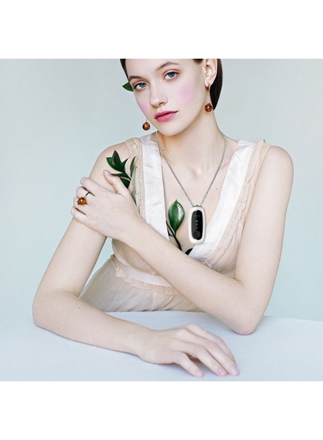 NIBEMINENT New Style Necklace Air Purifier Wearable Black 16x9.5x3cm - Image 3