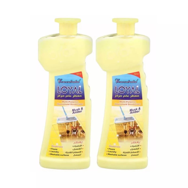 Loyal Multi-Purpose Household Deodorizer Gel Musk and Amber-2X700ml