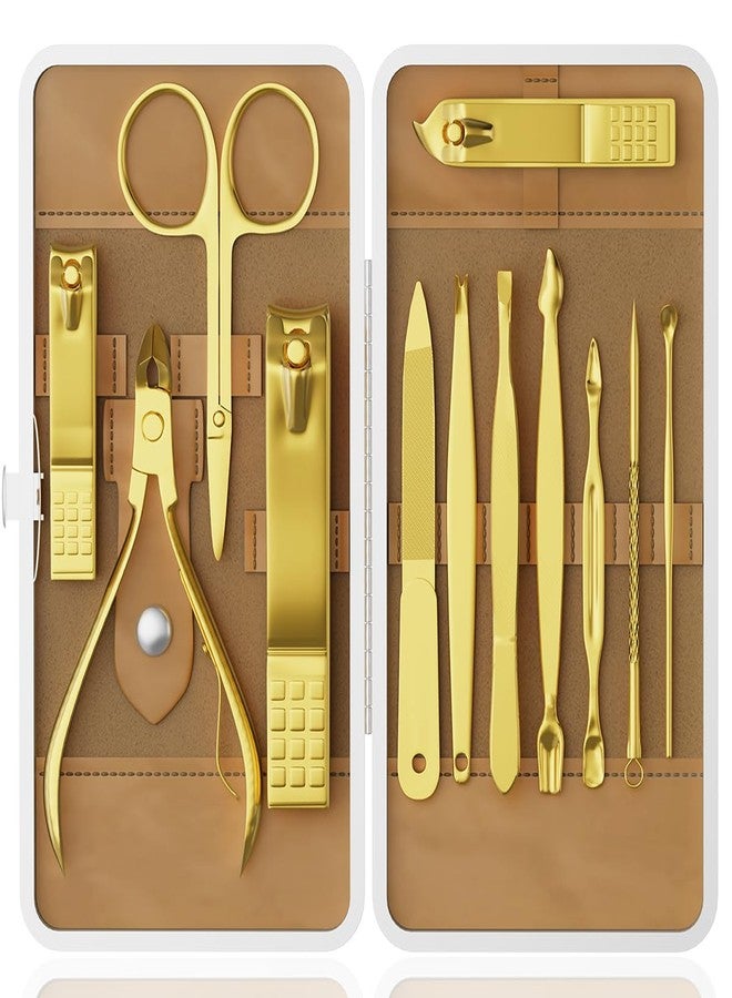 ZIZZON Manicure Set, Stainless Steel Nail Clipper Set with Travel Case - Image 1